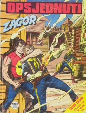 Opsjednuti Zagor br 8 Zagor tvrdi uvez