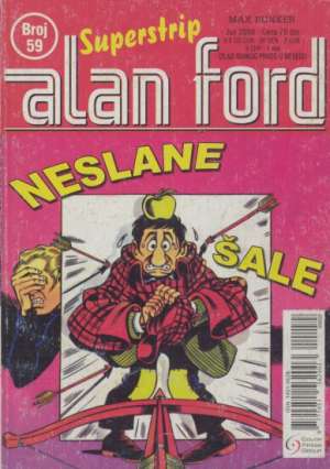 Neslane šale Alan Ford Superstrip Br 59 meki uvez