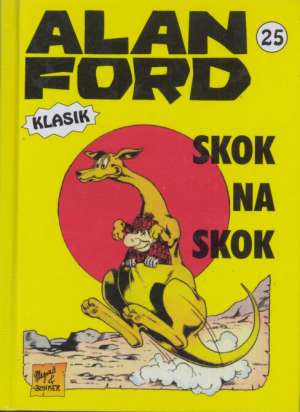 Skok na skok br 25 Alan Ford Klasik tvrdi uvez