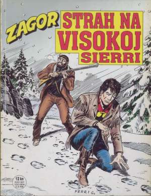 Strah na visokoj sierri br 64 Zagor meki uvez