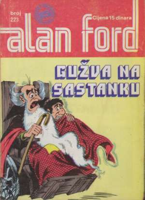 Gužva na sastanku Alan Ford Br 223 meki uvez