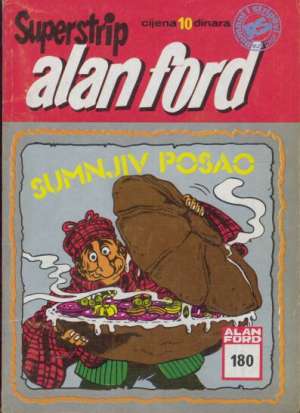 Sumnjiv posao br 180 Alan Ford Superstrip meki uvez