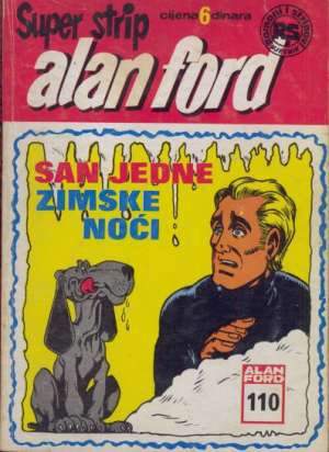 San jedne zimske noći br 110 Alan Ford Superstrip meki uvez