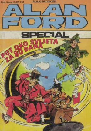 Put oko svijeta za 80 dana br 5 Alan Ford Special meki uvez
