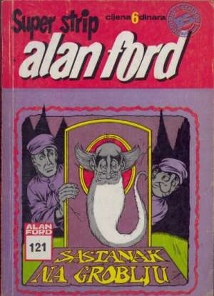 Sastanak na groblju br 121 Alan Ford Superstrip meki uvez