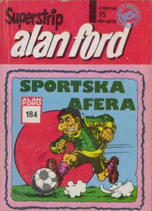 Sportska afera br 184 Alan Ford Superstrip meki uvez