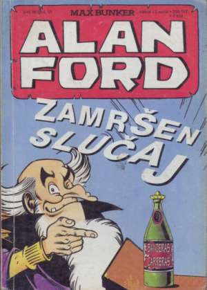 Zamršen slučaj br 86 Alan Ford meki uvez