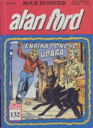 Enrika ponovo udara br 132 Alan Ford meki uvez