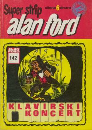 Klavirski koncert br 142 Alan Ford Superstrip meki uvez