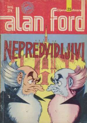 Nepredvidljivi Alan Ford Br 274 meki uvez