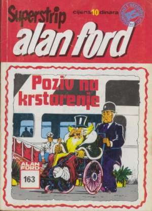 Poziv na krstarenje br 163 Alan Ford Superstrip meki uvez