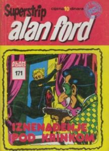 Iznenađenje pod krinkom br 171 Alan Ford Superstrip meki uvez