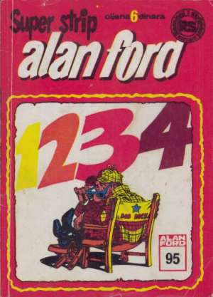 Jedan, dva, tri četiri br 95 - drugo izdanje Alan Ford Superstrip meki uvez
