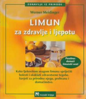 Limun za zdravlje i ljepotu Werner Meidinger meki uvez