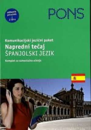 Početni tečaj španjolski jezik (udžbenik, priručnik   4 audio CD-a)NOVO* meki uvez