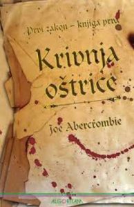 Krivnja oštrice Abercrombie Joe meki uvez