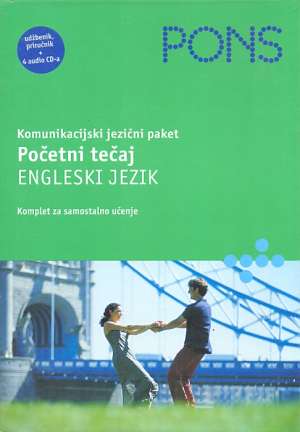 Početni tečaj engleski jezik - udžbenik, priručnik + 4 CD-a pons G.a. meki uvez