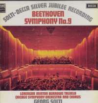 Gramofonska ploča Beethoven Solti-Decca Silver Jubilee Recording Symphony No. 9 LSDC 70525/6, stanje ploče je 10/10