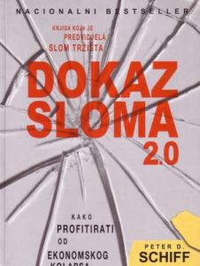 Dokaz sloma 2.0 - kako profitirati od ekonomskog kolapsa Peter D. Schiff, John Downes meki uvez