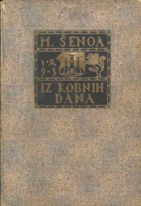 Iz kobnih dana Šenoa Milan tvrdi uvez