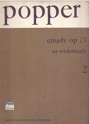 Etiudy op. 73 na wiolonzele David Popper meki uvez