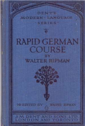 A rapid german course Walter Ripman tvrdi uvez