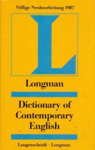 Longman - dictionary of contemporary english G.a. meki uvez