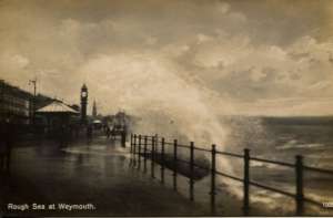 Weymouth - Rough sea Europa