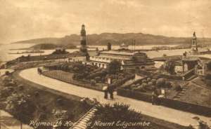 Plymouth hoe and mount edgcumbe Europa