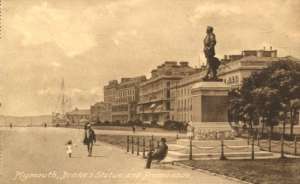 Plymouth - Drake s statue and promenade Europa