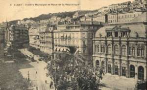 Alger - theatre municipal et place de la republique Ostatak svijeta