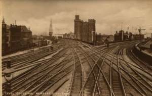 Level crossing - Newcastle on tyne Europa