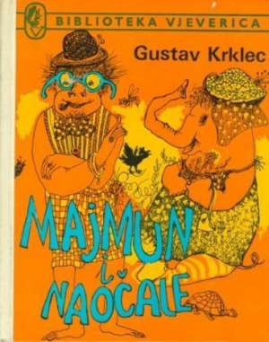 Majmun i naočale Krklec Gustav tvrdi uvez