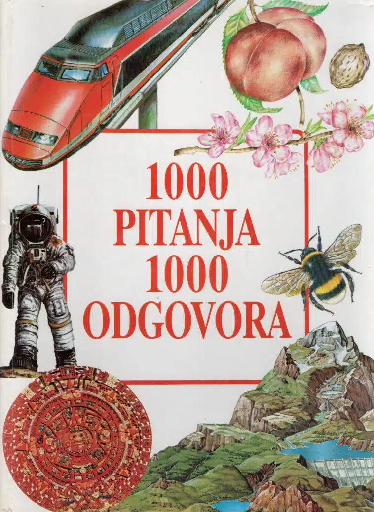 1000 pitanja 1000 odgovora Josip Laća/uredio tvrdi uvez
