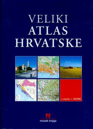 Veliki atlas Hrvatske Marijan Grošelj tvrdi uvez