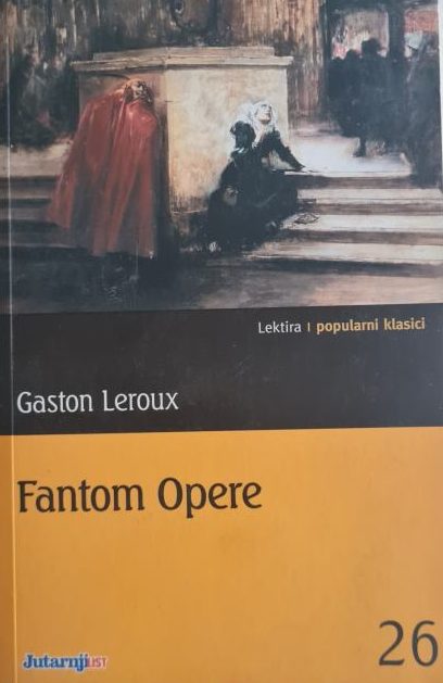 Fantom opere Leroux Gaston tvrdi uvez