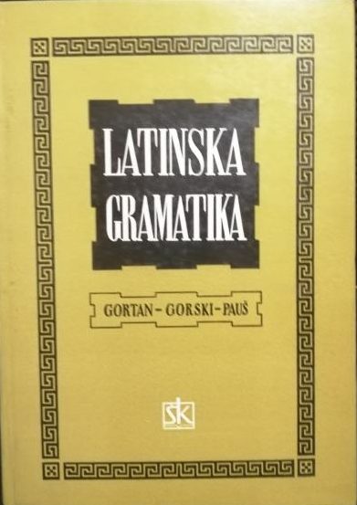 Latinska gramatika Gortan, Gorski, Pauš tvrdi uvez