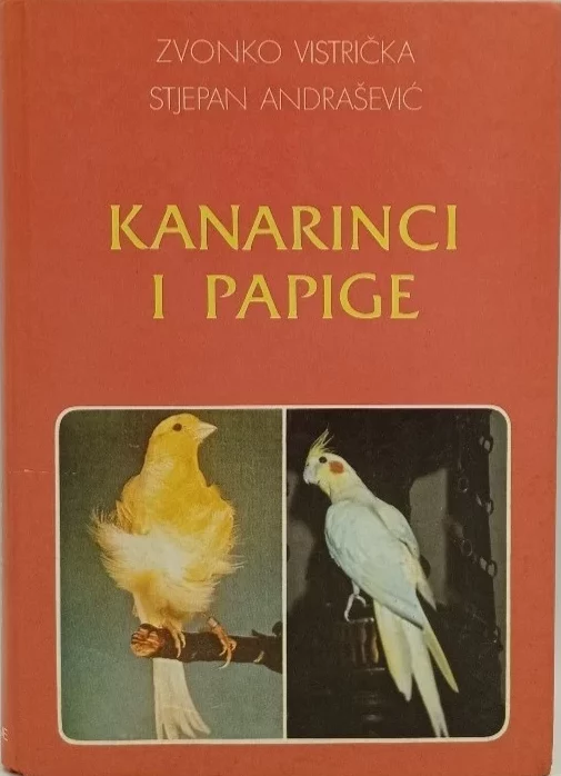 Kanarinci i papige Zvonko Vistrička, Stjepan Andrašević tvrdi uvez
