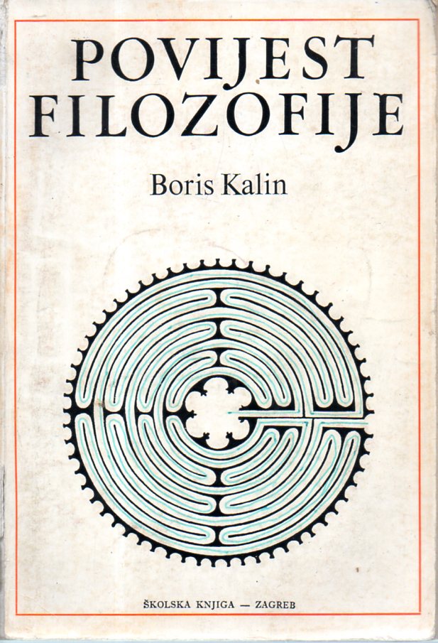 Povijest filozofije Boris Kalin meki uvez