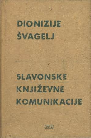 Slavonske književne komunikacije Švagelj Dionizije tvrdi uvez