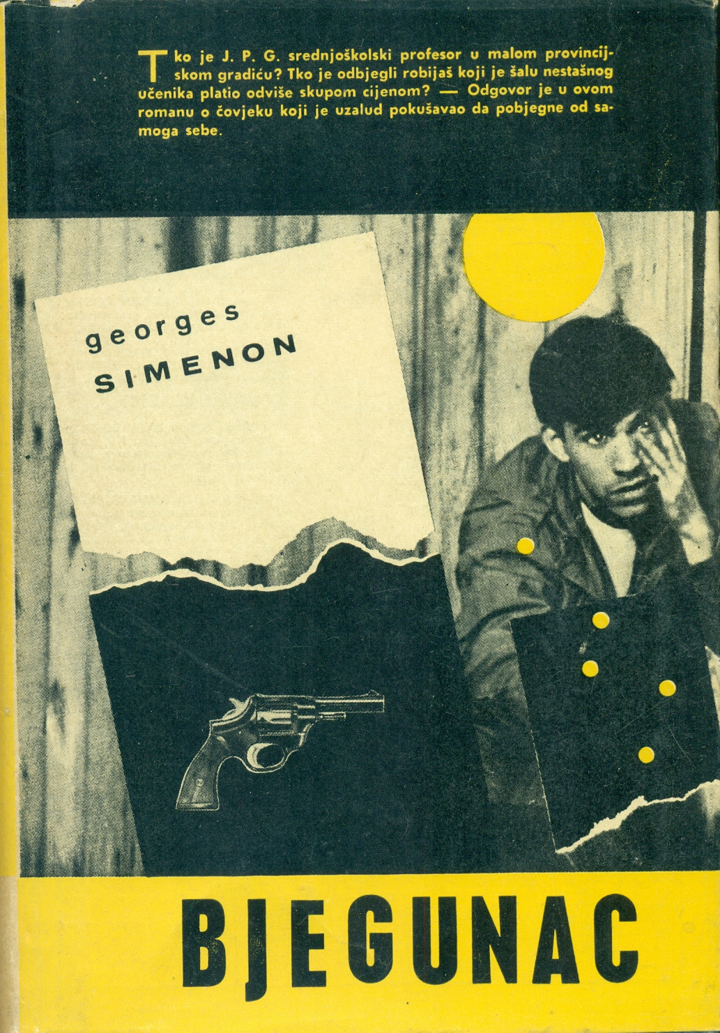 Bjegunac Simenon Georges tvrdi uvez