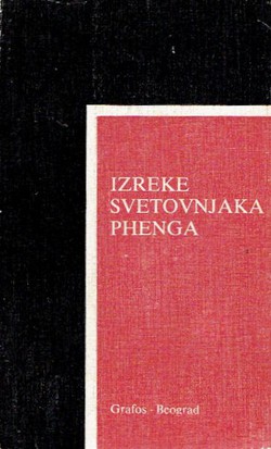 Izreke svetovnjaka Phenga Nina Živančević meki uvez
