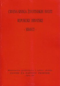 Crvena knjiga životinjskih svojti republike hrvatske - sisavci Eugen Draganović Uredio meki uvez