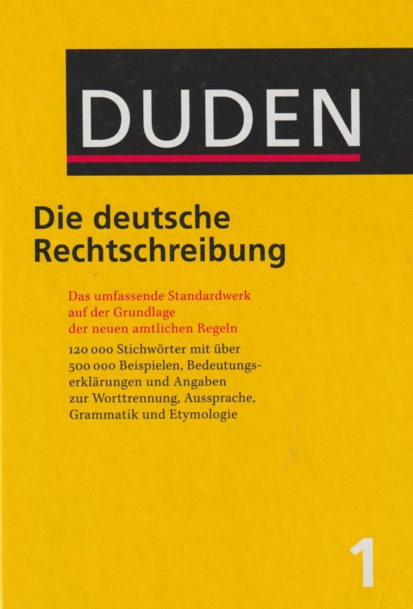 Duden - Die deutsche Rechtschreibung + CD g. a.  tvrdi uvez