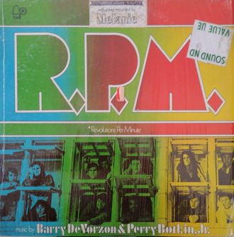 Gramofonska ploča Barry DeVorzon & Perry Botkin, Jr. R.P.M. (The Original Motion Picture Soundtrack) BELL 1203, stanje ploče je 9/10