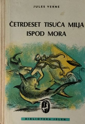 40 000 milja ispod mora Verne Jules tvrdi uvez