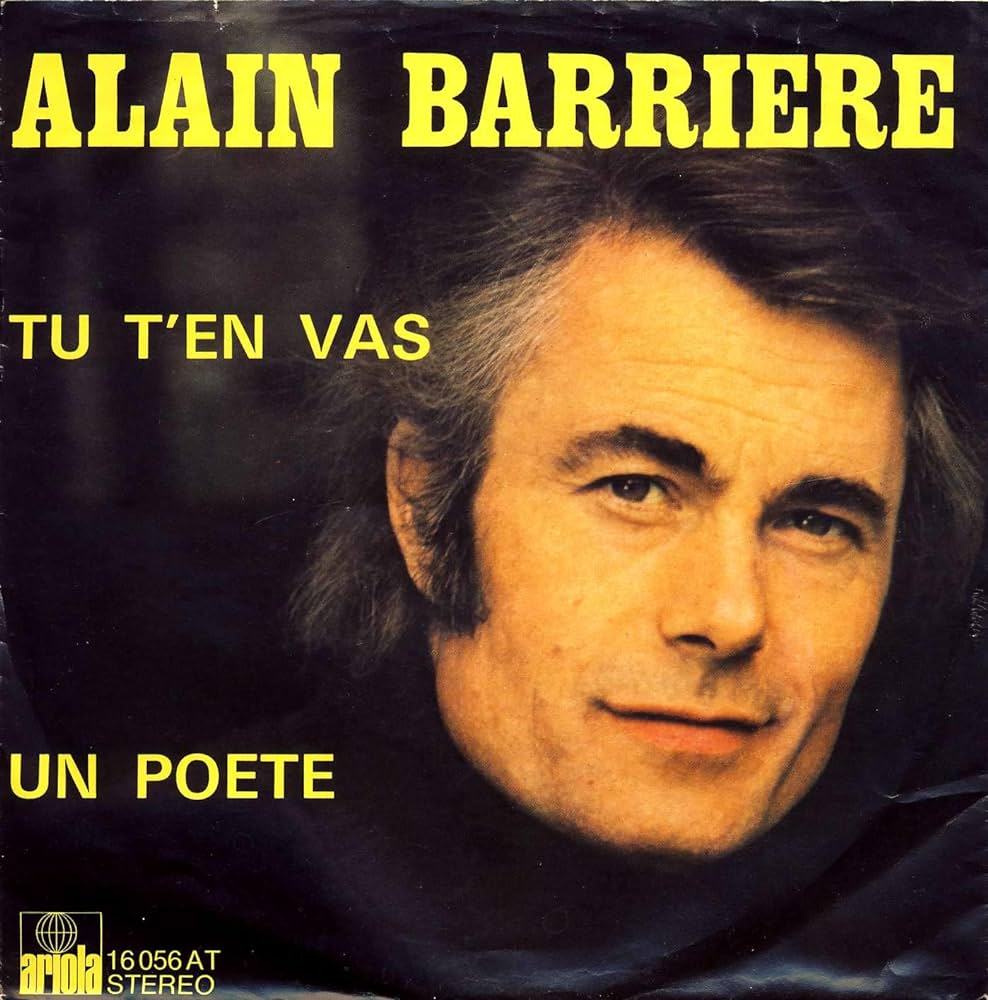 Tu T En Vas / Un Poete Alain Barriere Und Noelle Cordier