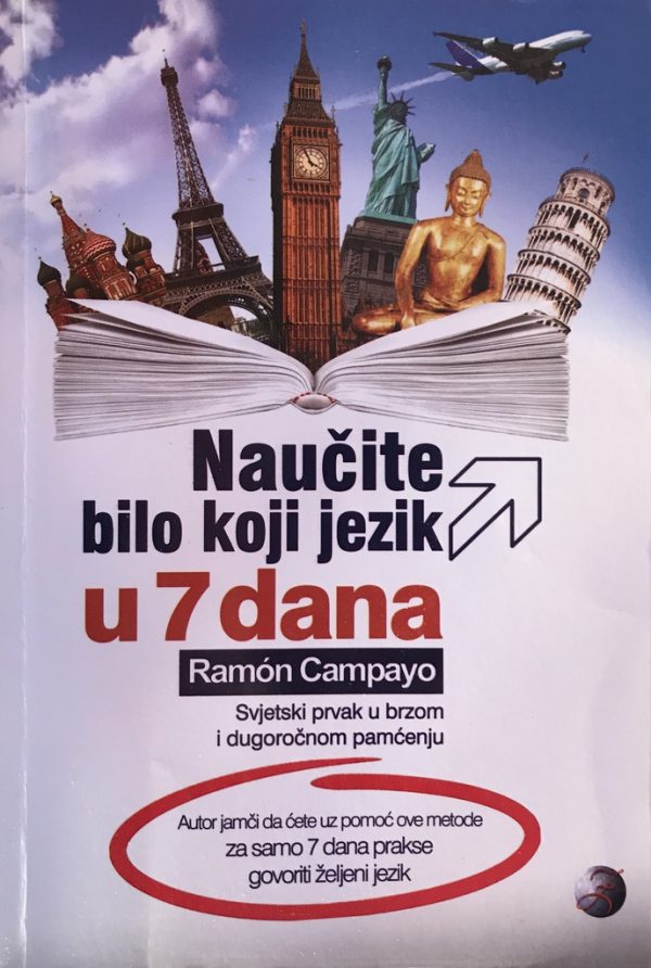 Naučite bilo koji jezik u 7 dana Ramon Campayo meki uvez