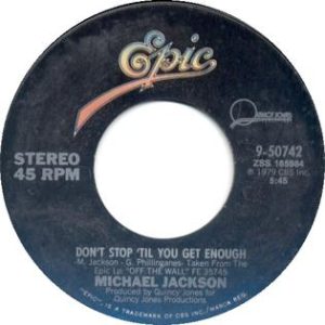 Don't Stop 'Til You Get Enough / I Can't Help It Michael Jackson
