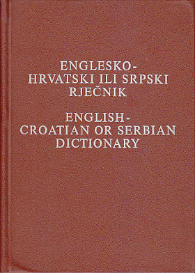 Englesko hrvatski ili srpski rječnik Milan Drvodelić tvrdi uvez
